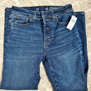NWT GAP Girls High-Rise Ankle Jeggings